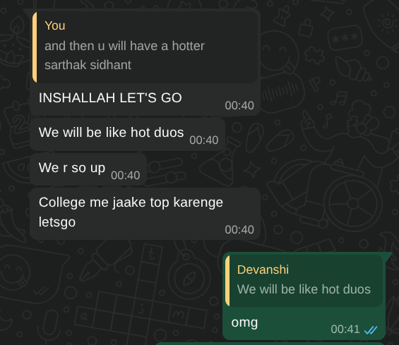 Chat screenshot 6